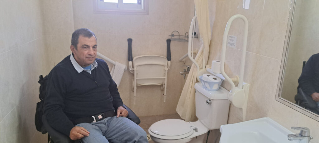 C&A HOTEL APARTMENTS, POLIS CYPRUS ACCESSIBLE BATHROOM/WETROOM